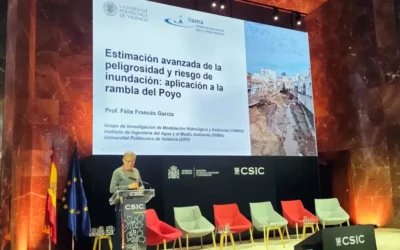 Félix Francés presenta en el CSIC un estudio sobre evaluación avanzada del riesgo de inundaciones